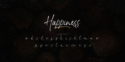 Happiness Fuente Póster 12