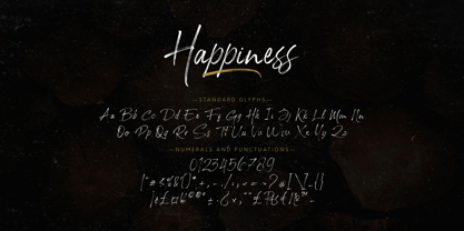 Happiness Font Poster 10