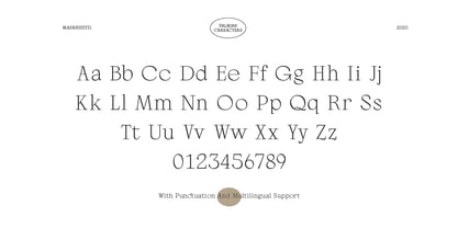 Palmire Font Poster 11