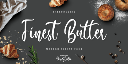 Finest Butter Font Poster 1