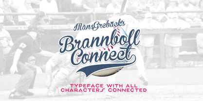 Brannboll Connect Font Poster 1