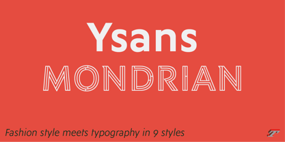 Ysans Std Font Poster 1
