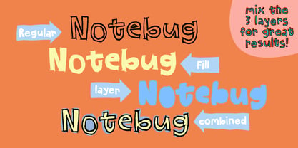 Notebug Font Poster 5