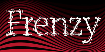 P22 Frenzy Font Poster 1