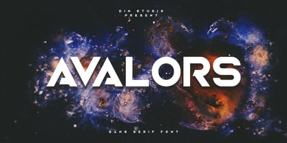 Avalors Font Poster 1