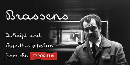 Brassens Font Poster 1