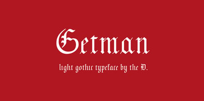 Getman Font Poster 1