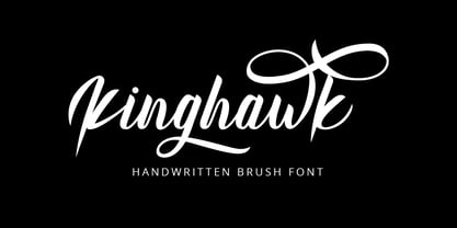 Kinghawk Font Poster 1