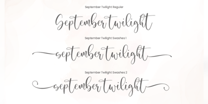 September Twilight Fuente Póster 8
