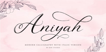 Aniyah Font Poster 1