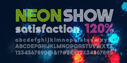 Neonlife Font Poster 5