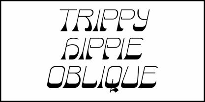 Trippy Hippie JNL Font Poster 4