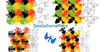Tessie Some More Font Poster 8