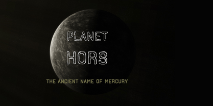 Hors Font Poster 5