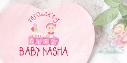 Baby Nasha Font Poster 1