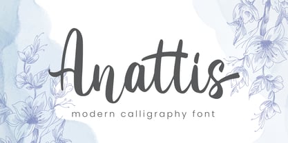 Anattis Font Poster 1
