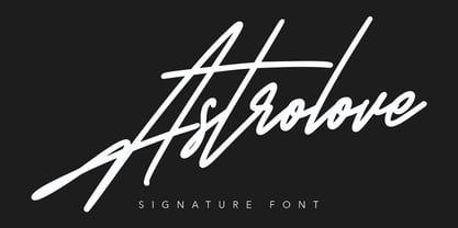 Astrolove Font Poster 1