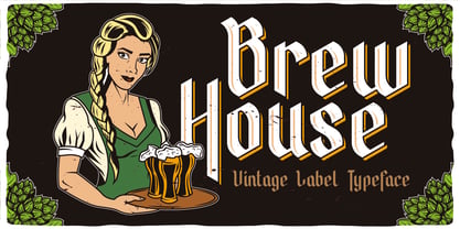 Brew House Font Poster 1