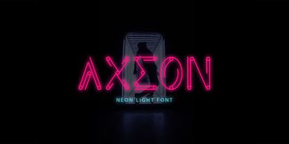 Axeon Font Poster 1