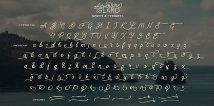Adventure Island Font Poster 14