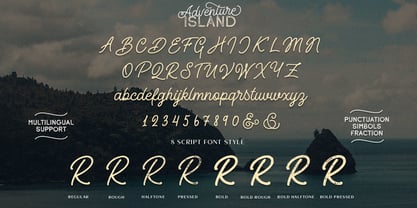 Adventure Island Font Poster 13