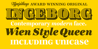 Ingeborg Font Poster 1