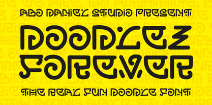Doodlez Forever Font Poster 1