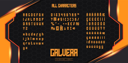 Calvera Font Poster 5