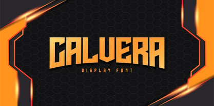 Calvera Font Poster 1