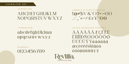 Revillia Font Poster 8