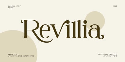 Revillia Font Poster 1
