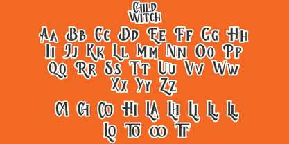 Child Witch Font Poster 7