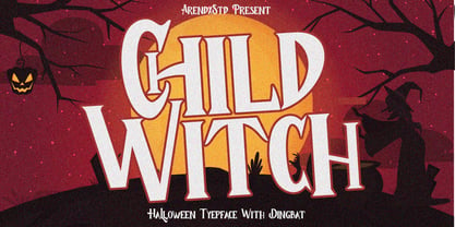 Child Witch Font Poster 1