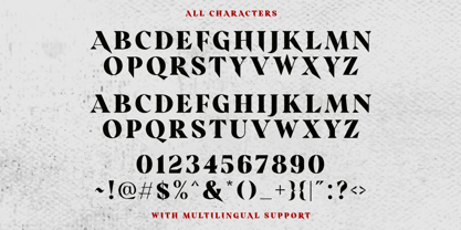 Scary Things Font Poster 6