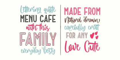 Hello Eatery Family Font Poster 2