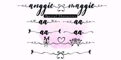 Anggie Maggie Font Poster 11