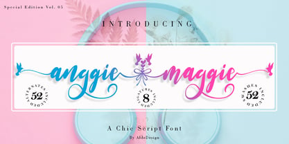 Anggie Maggie Font Poster 1