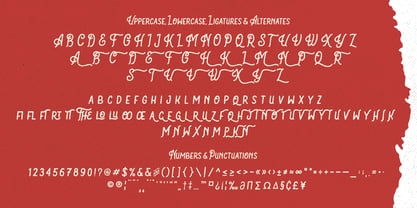 Bartond Typeface Fuente Póster 4