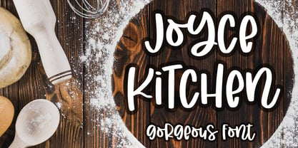 Joyce Kitchen Font Poster 1