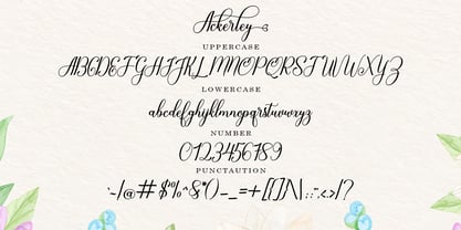 Glory love Font Poster 6