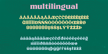 Chillion Font Poster 4