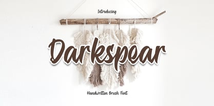 Darkspear Font Poster 1