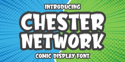 Chester Network Font Poster 1