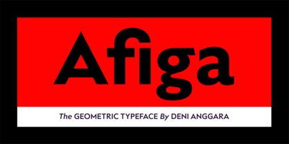 Afiga Font Poster 1