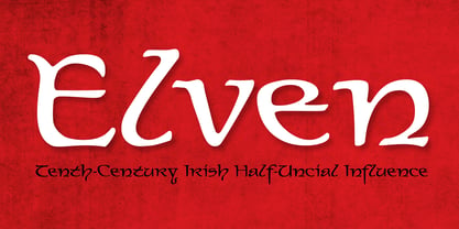 P22 Elven Font Poster 1