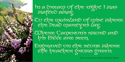 P22 Elven Font Poster 4