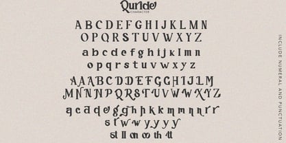 Quride Font Poster 7