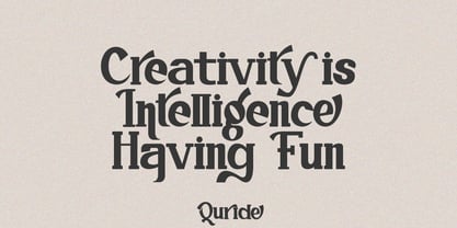 Quride Font Poster 4