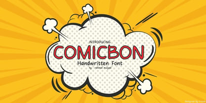 Comicbon Font Poster 1