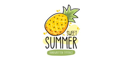 Sweet Summer Fuente Póster 1